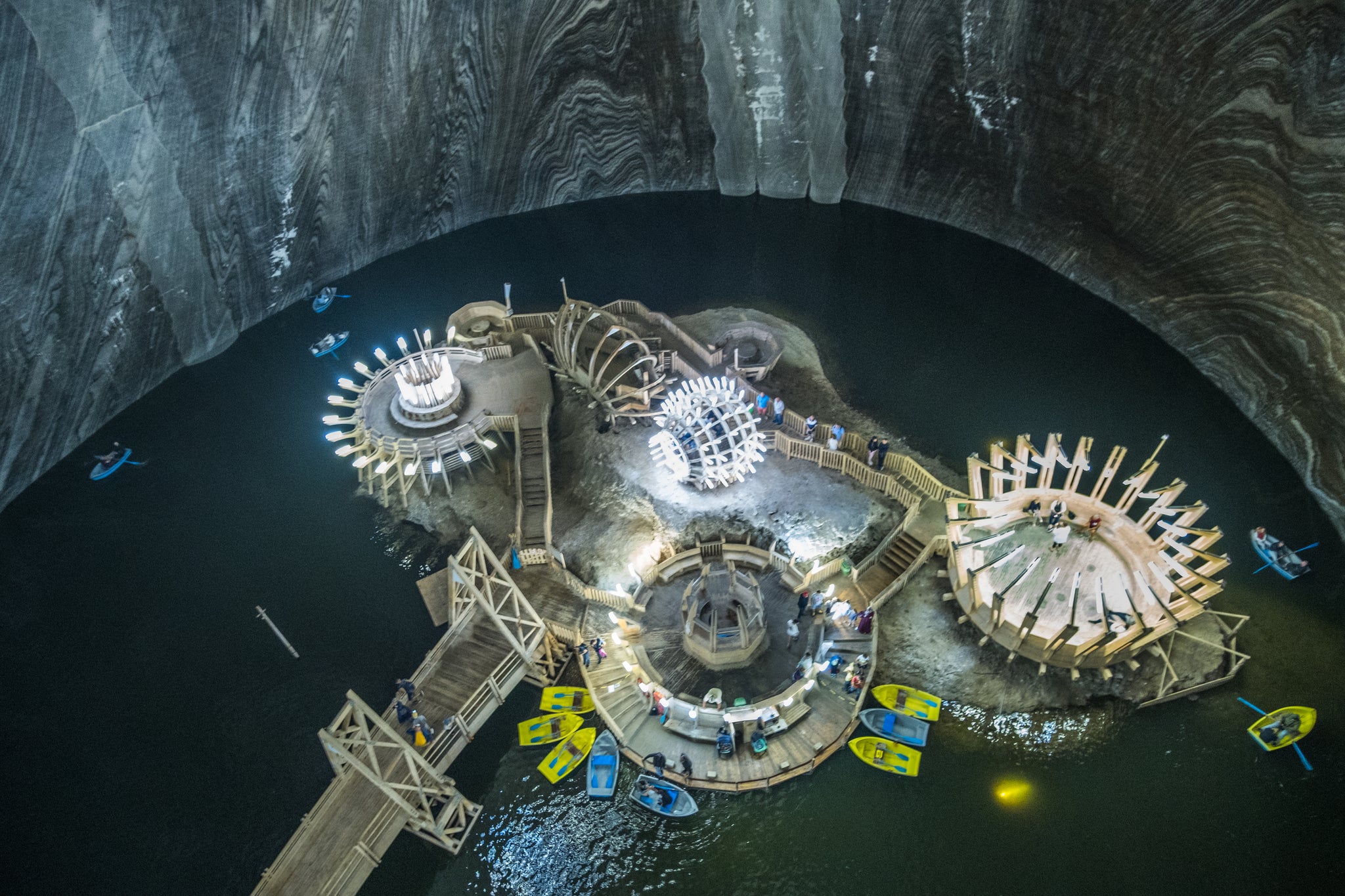 Salina Turda arba Turdos druskos kasyklos